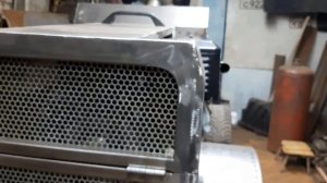 Самодельный минитрактор переломка. Небольшие изменения капота. Продажа трактора на авито.