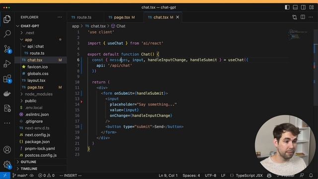 Build your own ChatGPT with GPT-4 and Vercel AI in 10 minutes! Stream responses and custom prompts! смотреть онлайн