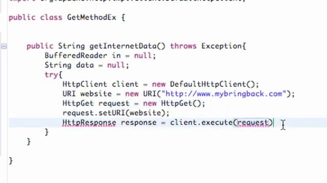Android Application Development 148 Executing HttpGet on a Http Client смотреть онлайн