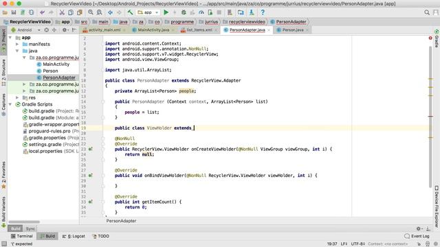 22. RecyclerView and CardView Part1 (AS 3.1.3) смотреть онлайн