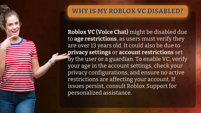 Why is my Roblox VC disabled? смотреть онлайн