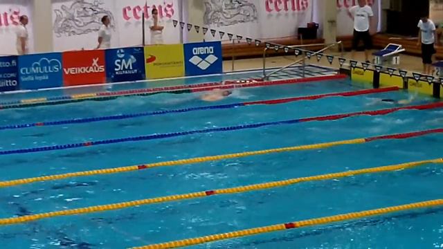 Jesse Laukkanen, LRSM 2013, 100 Individual medley смотреть онлайн