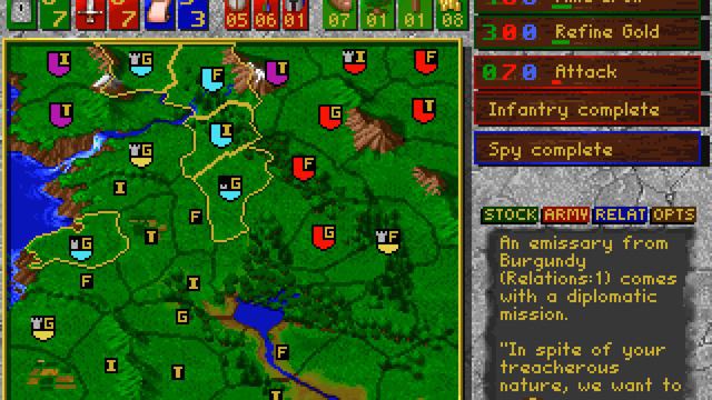 Castles II: Siege & Conquest (MS_DOS) 1992, Interplay, Quicksilver (Impossible, Plots Off) смотреть онлайн