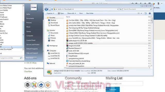 How to install php software Telugu 02 смотреть онлайн