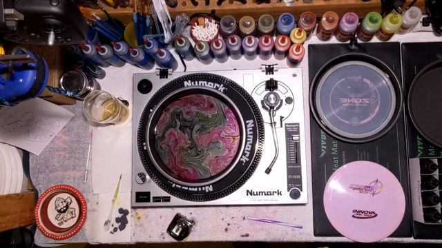 #57 Disc golf dye on a Innova Orc смотреть онлайн