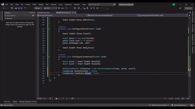 WPF Charts: create an XY line chart in .NET with LightningChart смотреть онлайн