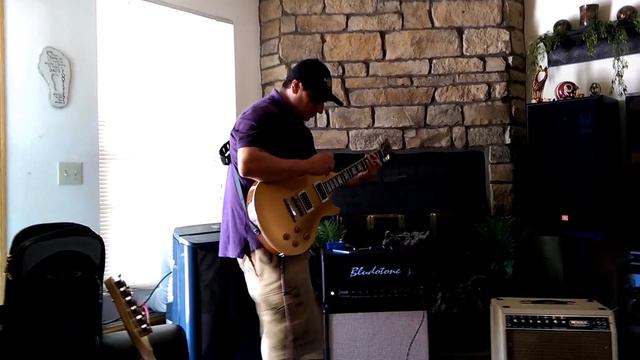 2006 Gibson R7 reissue goldtop with Kirby Velarde. смотреть онлайн