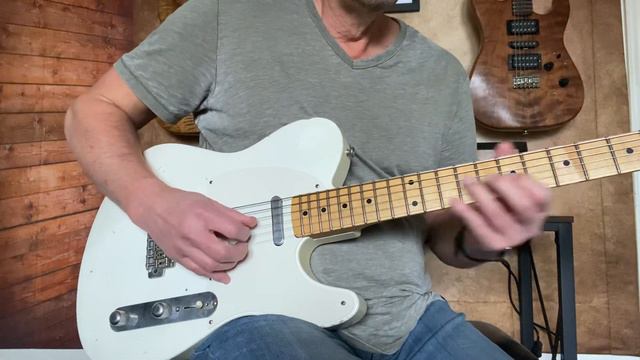 Fralin split steel pole bridge pick up. Fender ‘51 neck￼. смотреть онлайн
