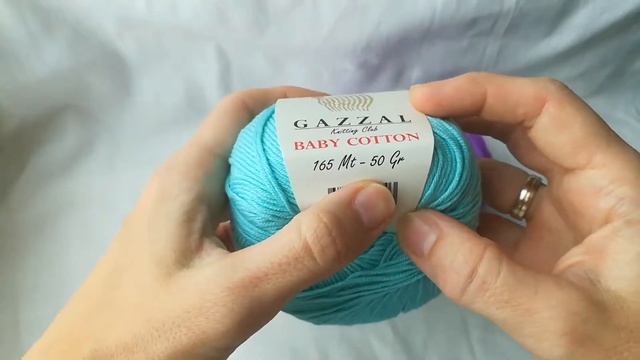 Пряжа Gazzal Baby Cotton и Baby Wool