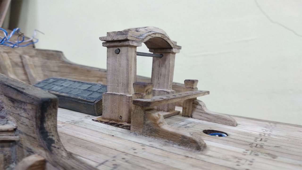 № 59 Сборка модели корабля Черная Жемчужина Изготовления платформы где весел судовой колокол РЫНД смотреть онлайн