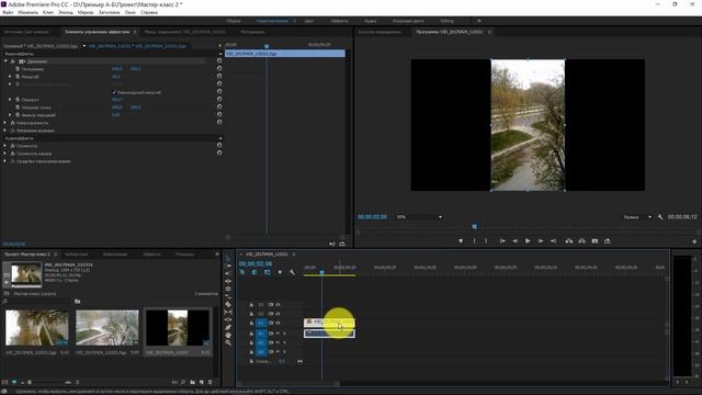 Adobe Premiere Pro CC. Что делать с вертикальным видео? смотреть онлайн