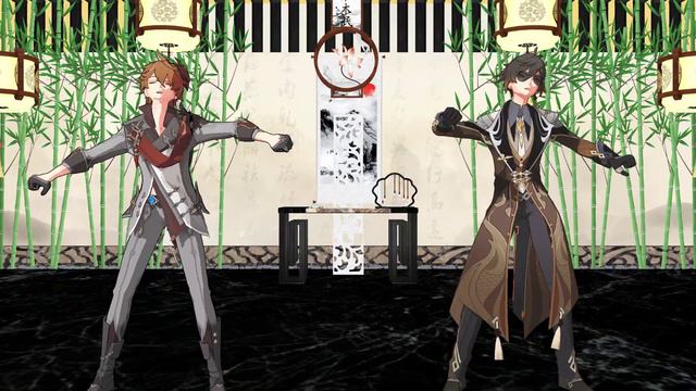 【MMD Genshin Impact | Zhongli x Childe】ROKI | ロキ【+Camera DL】 смотреть онлайн