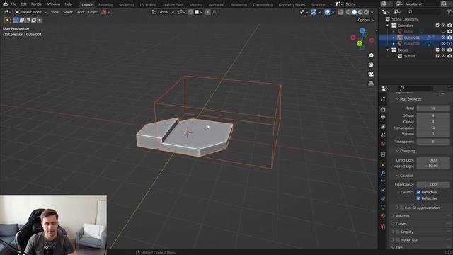 Your first hard surface model in 5 minutes (Blender Tutorial) смотреть онлайн