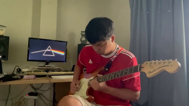 TIME - Pink Floyd (Guitar Cover Solo) /Fender Stratocaster Performer смотреть онлайн