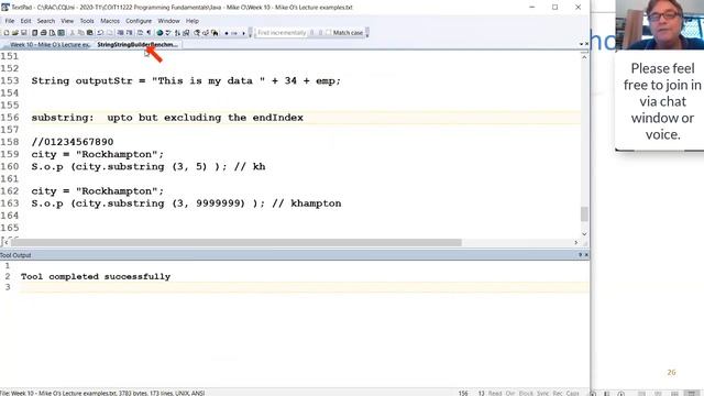 COIT11222 Programming Fundamentals - Week 10 On-Line Lecture Class recording смотреть онлайн
