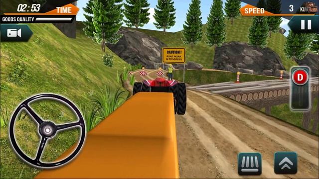 Chained Tractor Bus Towing Duty 2019 - Offroad Simulator | Android Gameplay смотреть онлайн