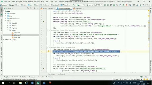 Pertemuan_3 Project 3(TextView ,Button, radio button dan ratingbar) смотреть онлайн