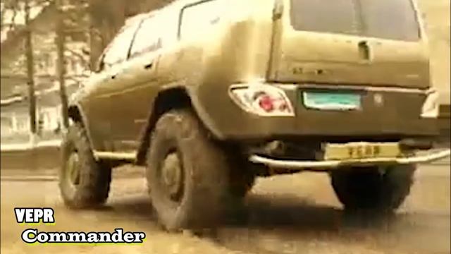 ВЕПР-К "Командир" 4х4 - джип- БТР! / Vepr commander смотреть онлайн