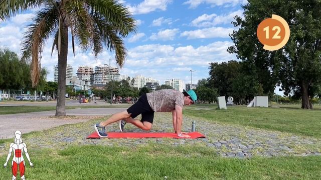 ТРЕНИРОВКА НА ВСЕ ТЕЛО для ПОХУДЕНИЯ БЕЗ ПРЫЖКОВ / Сжечь 300 ккал / КАРДИО ДОМА ДЛЯ НОВИЧКОВ 80+ кг смотреть онлайн