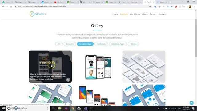 Bootstrap 4 Website Template смотреть онлайн
