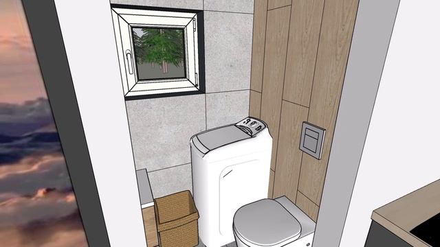 Проект модульного мини дома 6х3,5х3м для глэмпинга смотреть онлайн