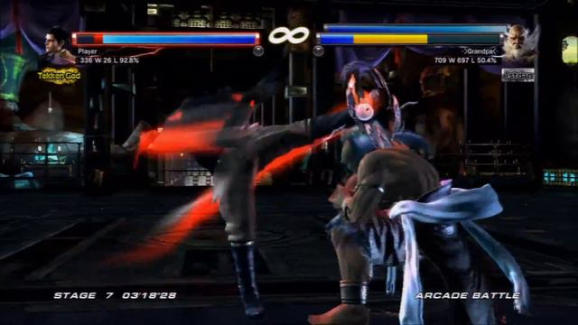 Tekken Tag Tournament 2 Sergei Dragunov Arcade Playthrough