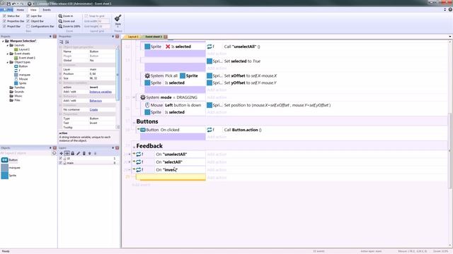 Construct 2 :: Marquee Selection - 4 / 6 смотреть онлайн
