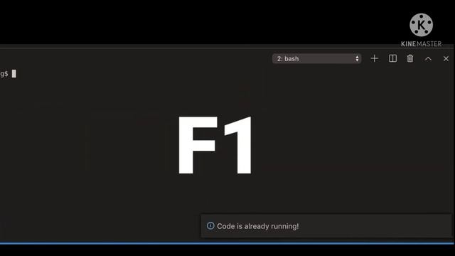 code is already running in VS code смотреть онлайн