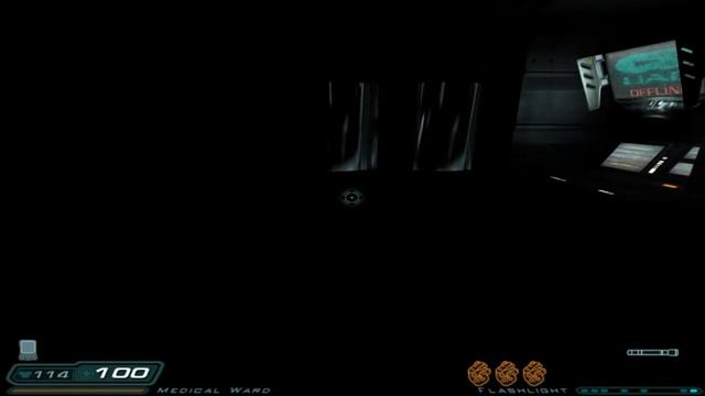 DOOM 3 Resurrection of Evil walkthrough HD Level 3 Erebus Labs смотреть онлайн