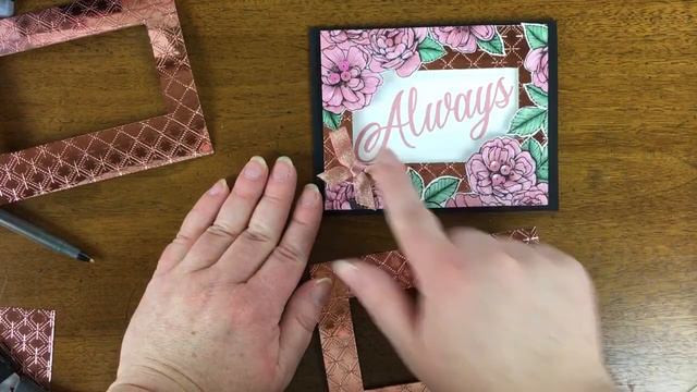 Elegant Valentine Card from the Love You Always Suite by Stampin' Up! NEW Mini Catalog Products 202 смотреть онлайн