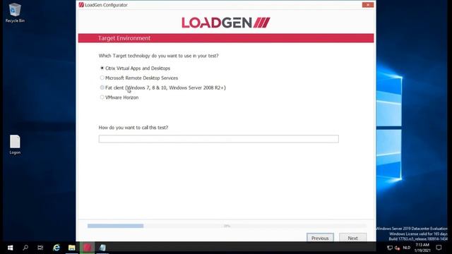 Installing LoadGen Load and Performance Testing on Windows Server 2019 смотреть онлайн
