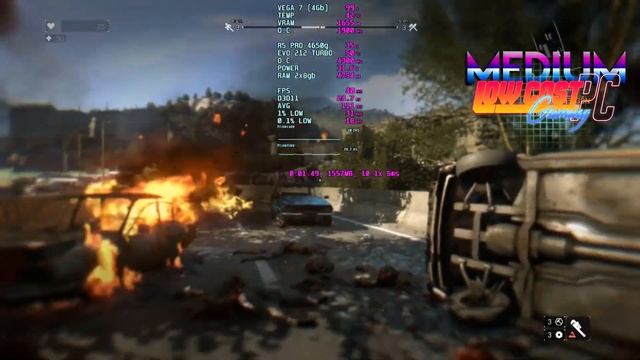 Dying Light - Gameplay - Ryzen 5 Pro 4650g Vega 7 - 16Gb Ram - 4Gb Vram смотреть онлайн