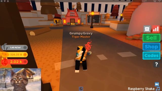 Buying The Infinite Bag and Making Millions in Roblox Cat Ninja Legends смотреть онлайн