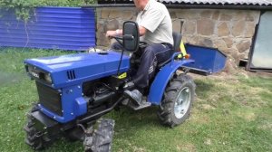 кузов-ковш для минитрактора ISEKI своими руками.