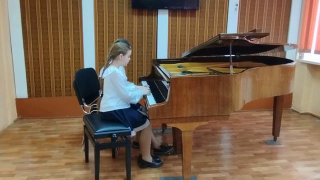 Беляева Полина, 11 лет.Хмельницкая Ярослава, 10 лет. ДМШ №12.г Ленинск- Кузнецкий. смотреть онлайн