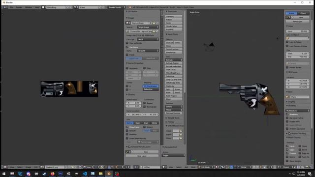 Unity 3D / Blender Resident Evil Low Poly Magnum Time Lapse смотреть онлайн