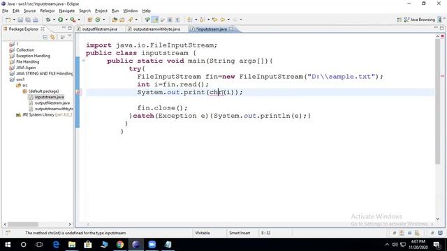 File InputStream смотреть онлайн