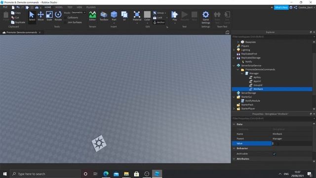 Roblox Tutorial - How to make promote & demote commands смотреть онлайн
