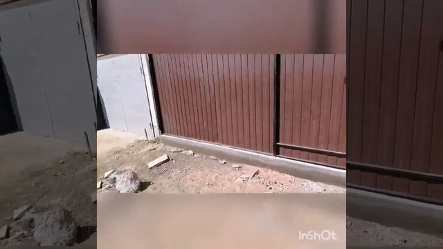 планировка участка, строительство забора, установка ворот с калиткой, заливка фундамента под заборо смотреть онлайн