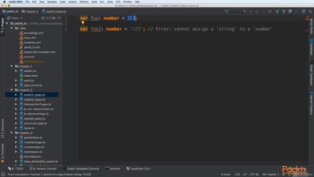 Hands-On Web Development with TypeScript 3 : Introduction to TypeScript Type System | packtpub.co смотреть онлайн
