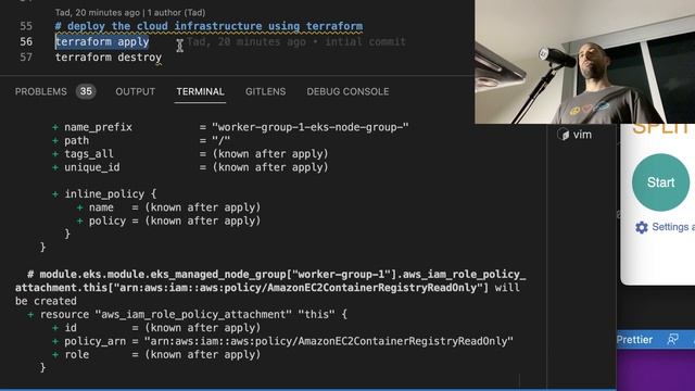 Kubernetes + Terraform + AWS смотреть онлайн