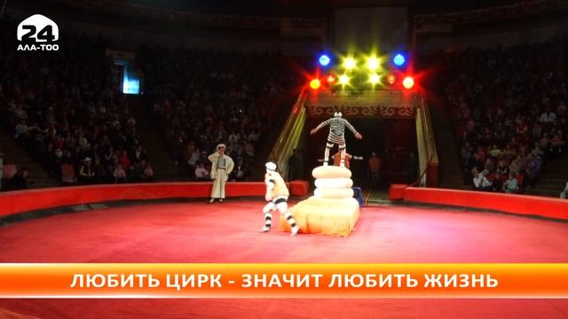 В Бишкек приехал знаменитый Московский цирк смотреть онлайн