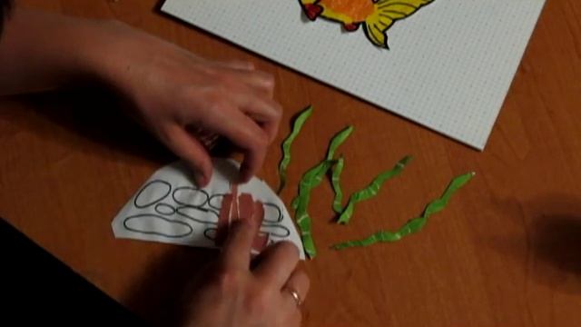 Как сделать аппликацию "Аквариум" (часть 2) смотреть онлайн