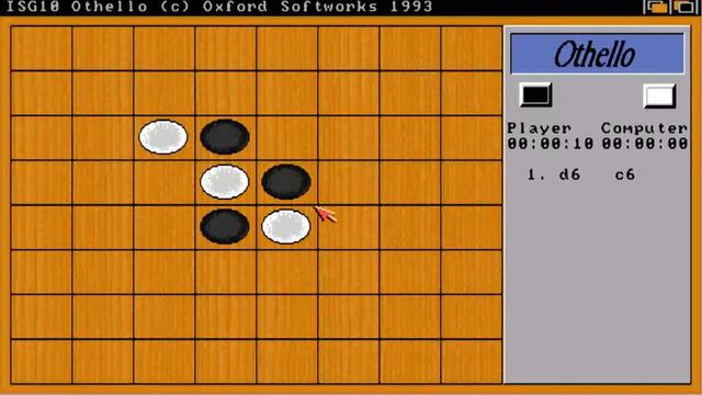 AMIGA OTHELLO OTHELO OCS for ISG10 IntelligentStrategyGames10OxfordSoftworksM3crOutlaws1993 REVERSI смотреть онлайн