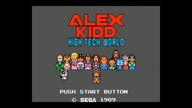 Alex Kidd: High Tech World (Master System PSG) - BGM 08: Town смотреть онлайн