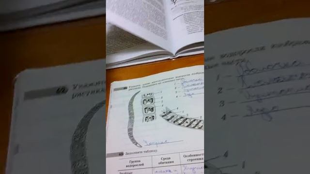 Гдз по Биологии 5 класс §18 тема:водоросли.1 часть смотреть онлайн