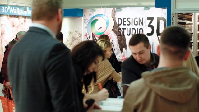 Выставка Mosbuild 2017 (3д фотообои) (oboi-3d.ru) смотреть онлайн