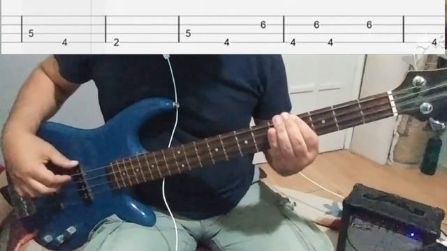 Sting - Shape of my heart - Bass Tab - BassCover&Serhat смотреть онлайн