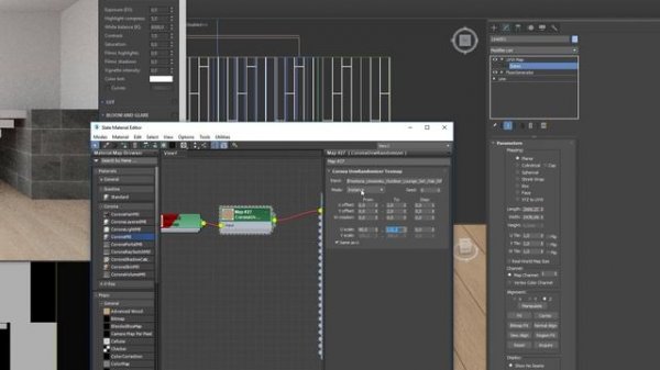 Урок 3Ds Max — Corona UVW Randomizer. Настройка раскладки текстуры дерева