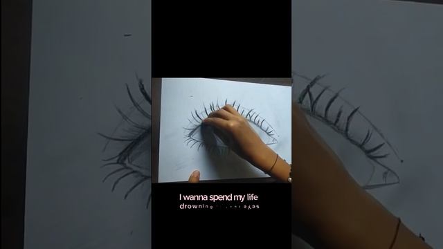 your eyes ❤️? #youreyes #drawingtutorial #sketch #daily смотреть онлайн